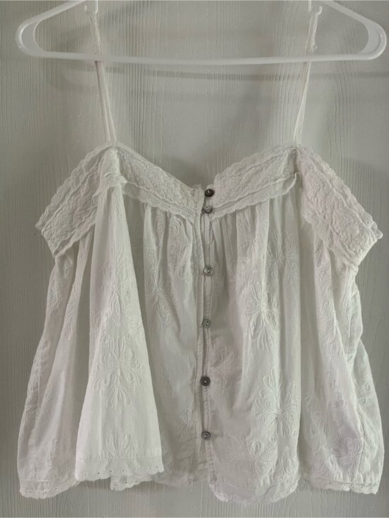Tops - White Summer Blouse